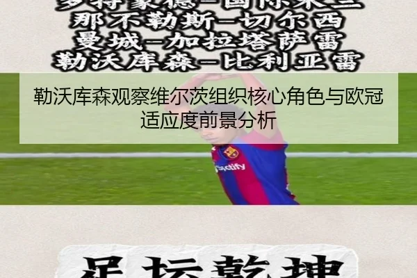 勒沃库森观察维尔茨组织核心角色与欧冠适应度前景分析 | kaiyun
